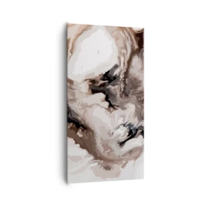 Canvastavla - Bild på duk - En galax födelse - 65x120 cm