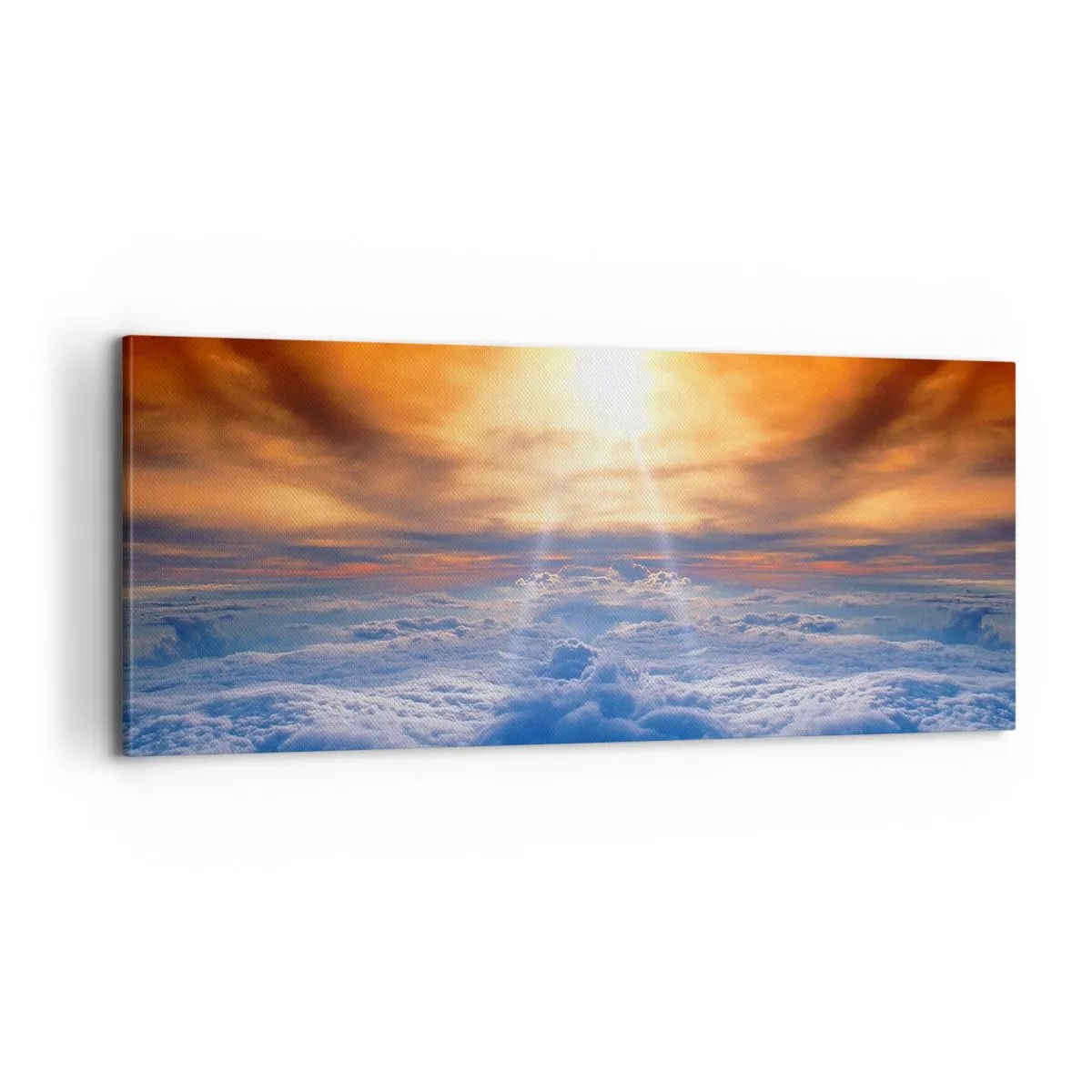 Canvastavla - Bild på duk - Mystiskt landskap - 100x40 cm