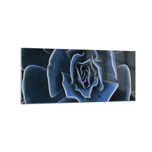 Glastavla - Bild på glas - Öknens blomma - 120x50 cm