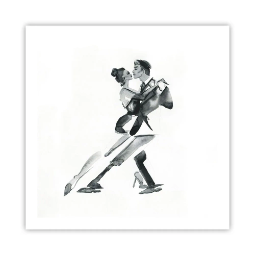 Affisch - I en rytm - 60x60 cm