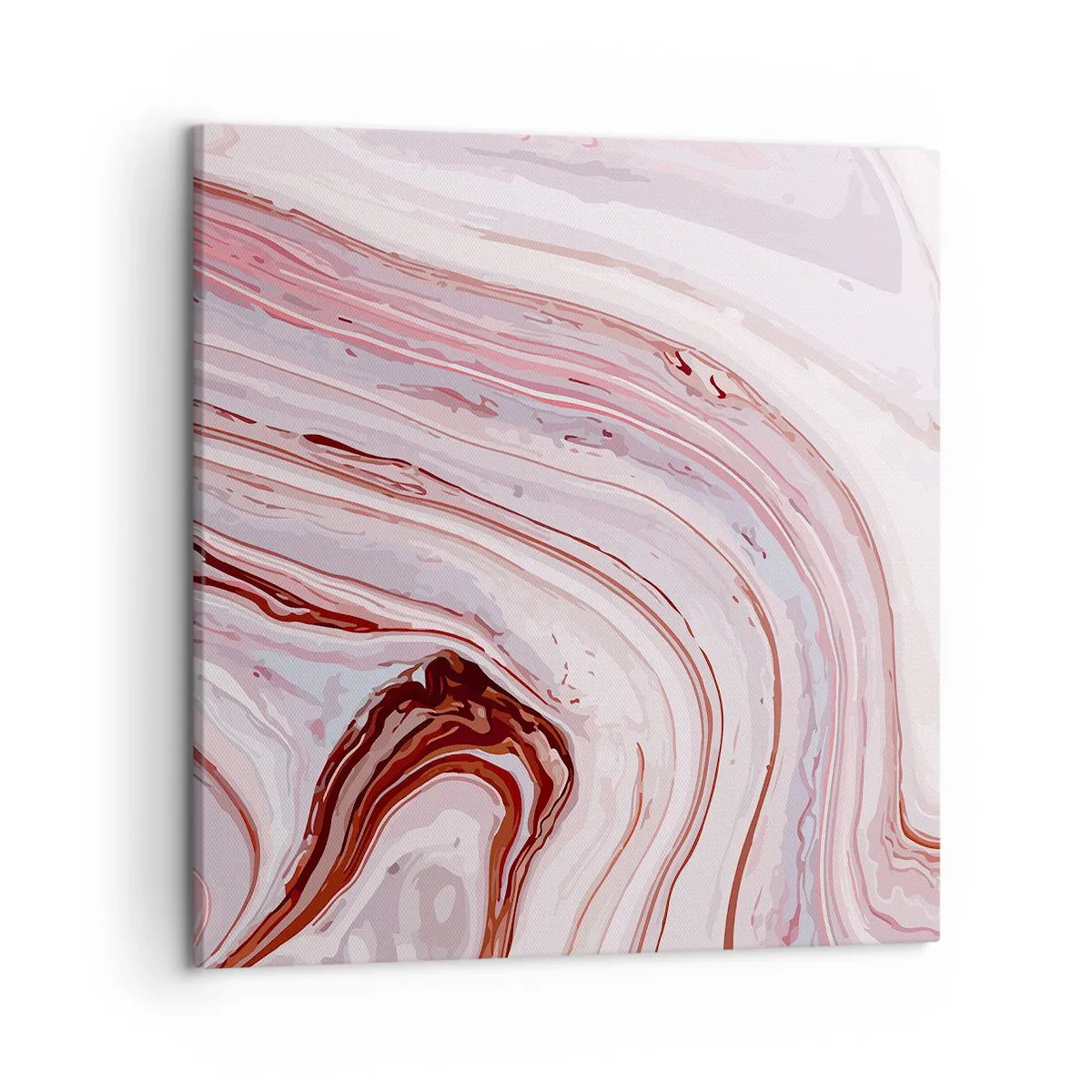 Canvastavla - Bild på duk - Rakt fram, sedan neråt åt höger - 50x50 cm