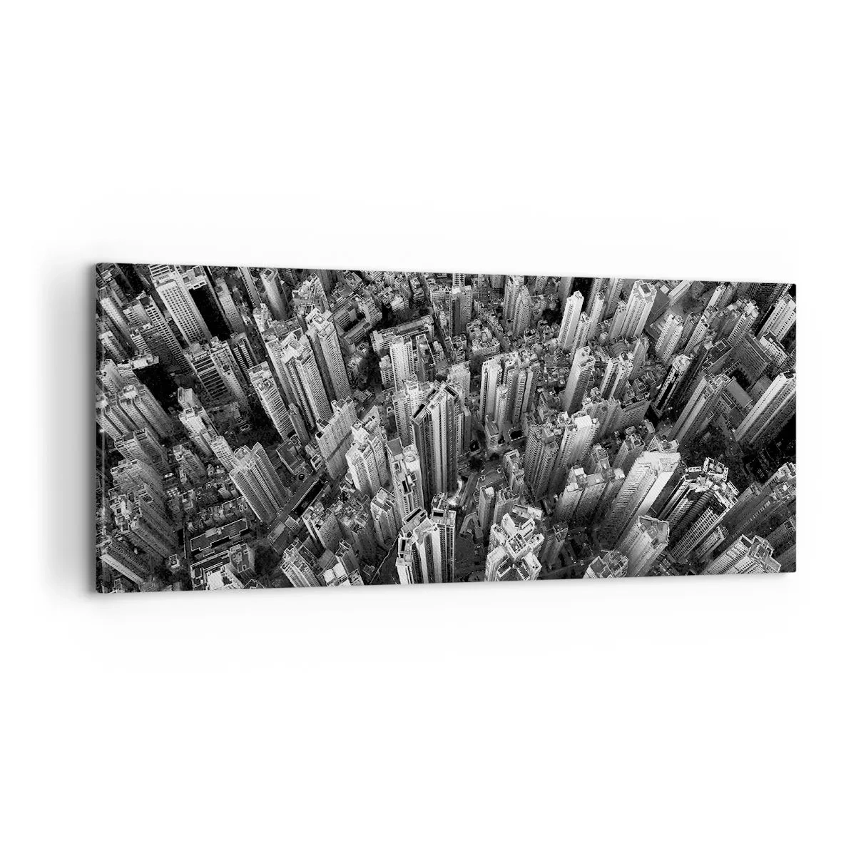 Canvastavla - Bild på duk - Hela tiden högre och högre - 100x40 cm