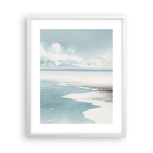 Affisch i vit ram - Milt tidvatten - 40x50 cm