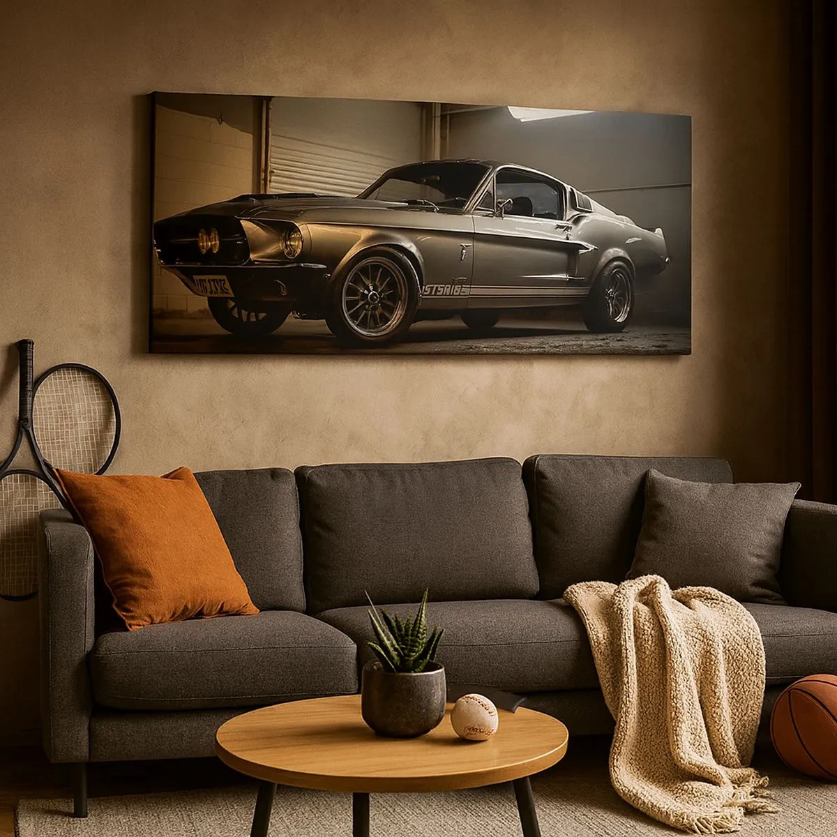 Canvastavla - Bild på duk - Tillbaka till det förflutna - 100x40 cm