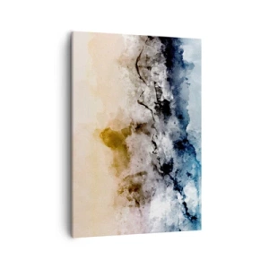 Canvastavla - Bild på duk - Dränkta i dimman - 50x70 cm