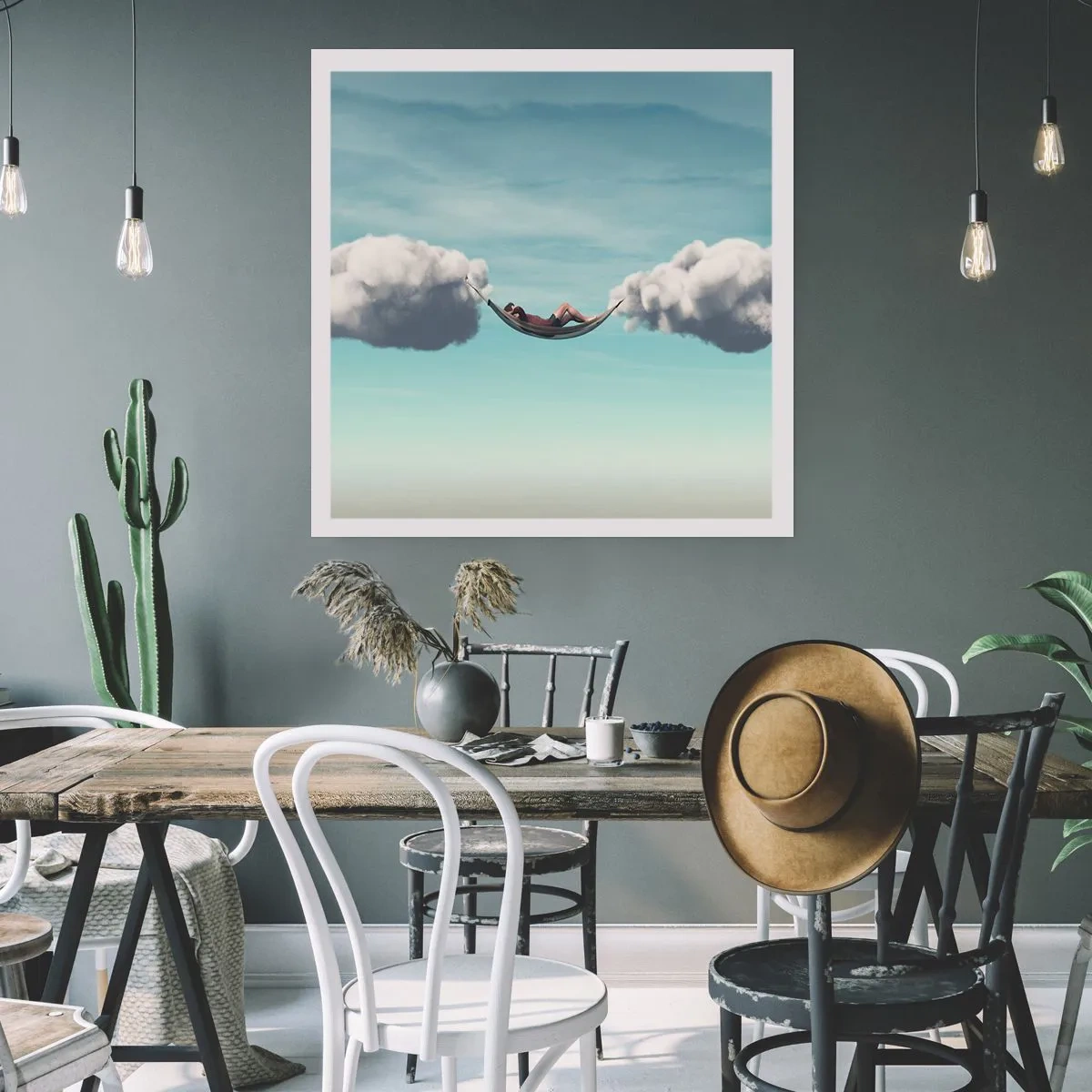 Affisch - Stundens salighet - 60x60 cm
