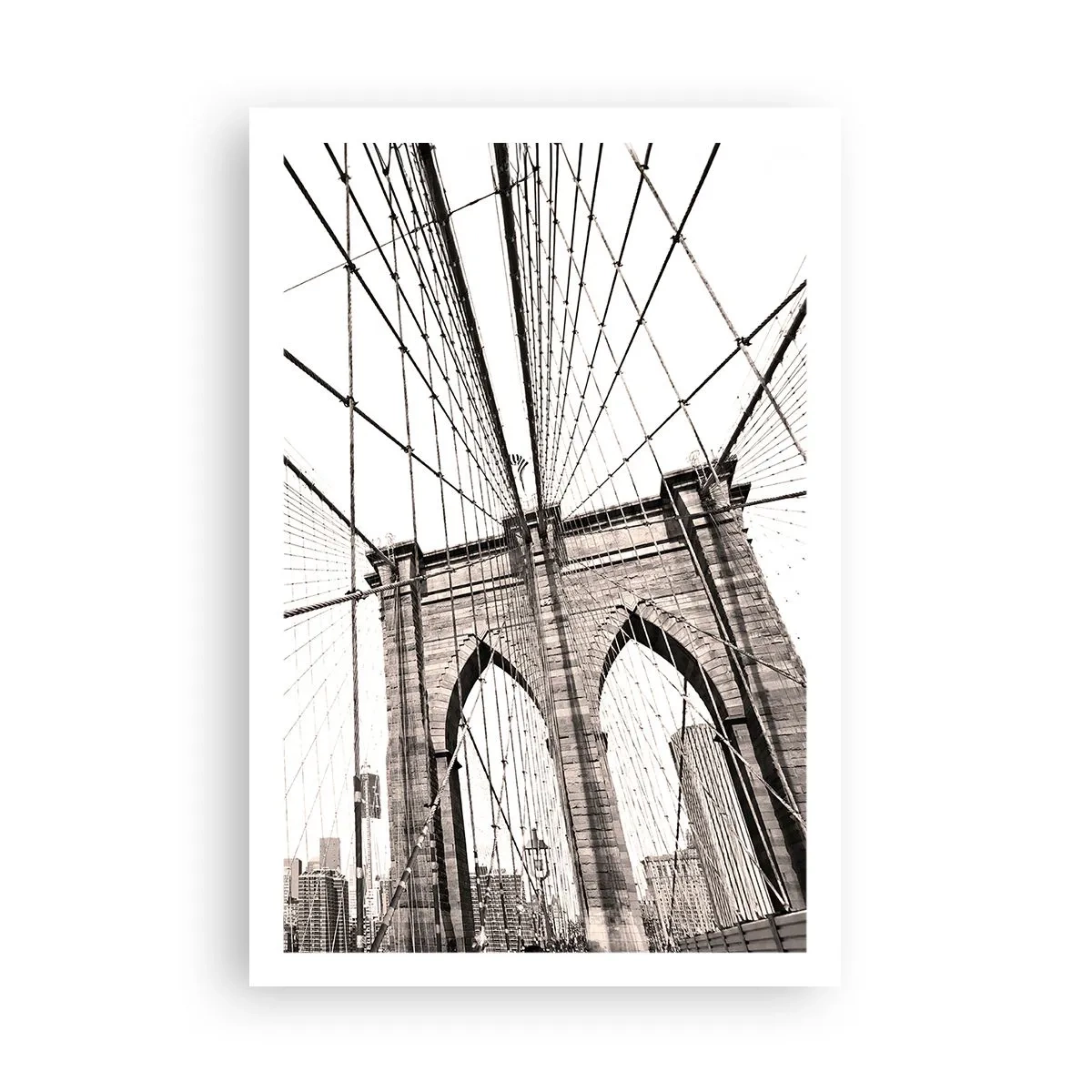 Affisch - Domkyrkan i New York - 61x91 cm