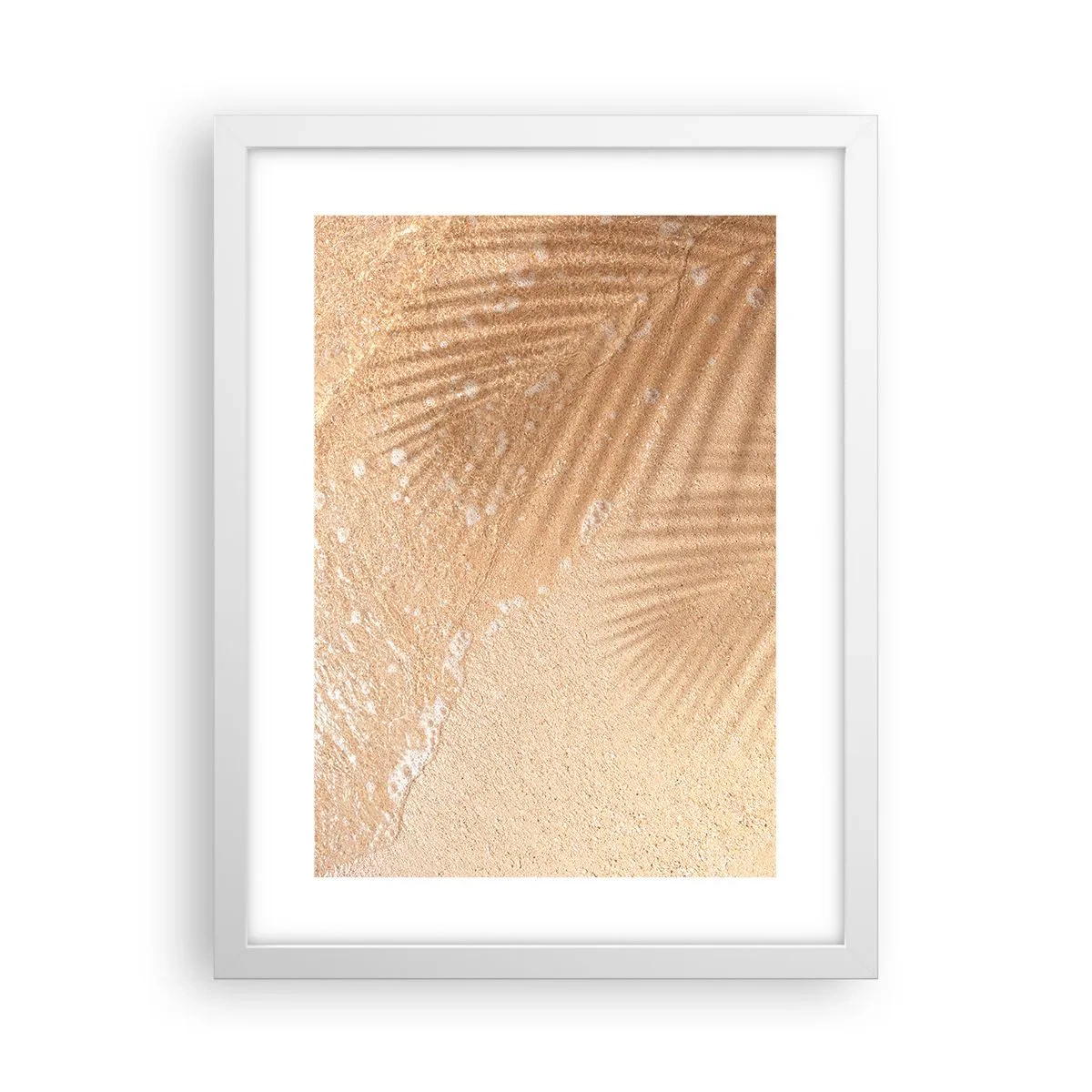 Affisch i vit ram - Heta sommarens skugga - 30x40 cm