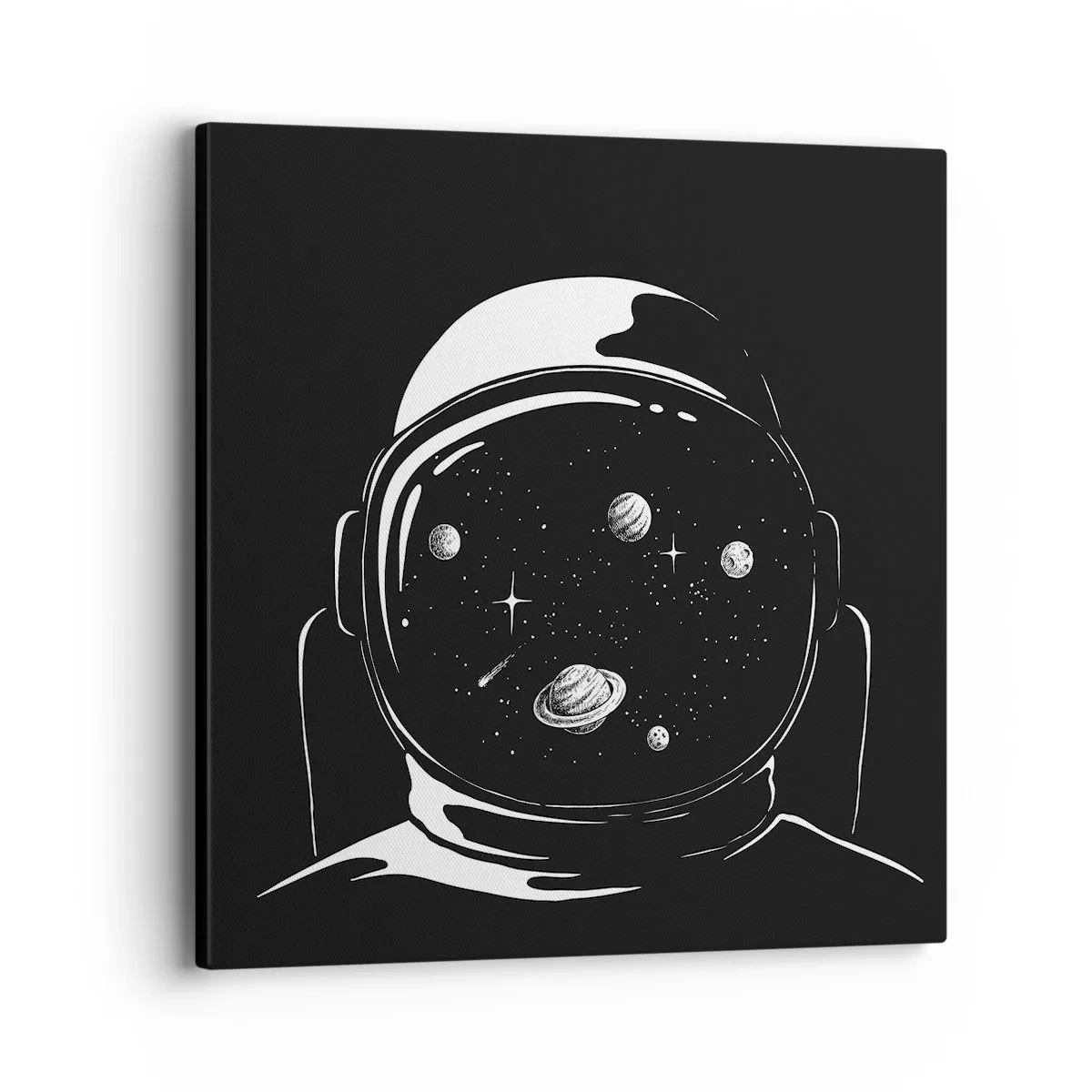 Canvastavla - Bild på duk - Fin utsikt - 40x40 cm