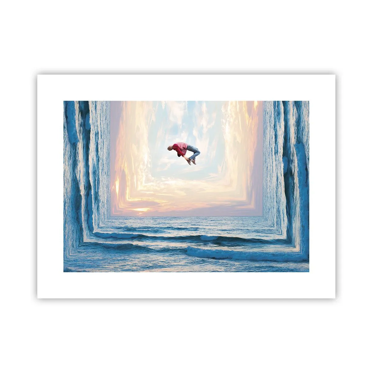 Affisch - Till en annan dimension - 40x30 cm