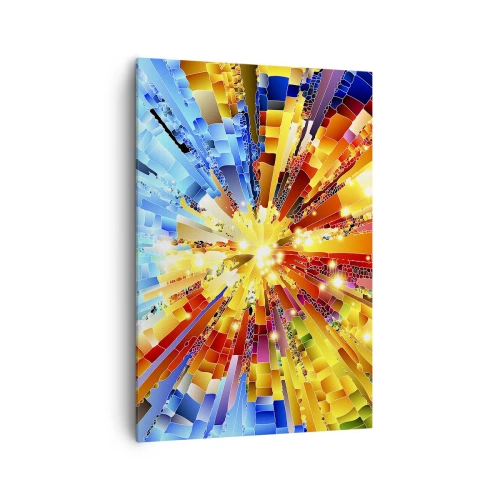 Canvastavla - Bild på duk - In medias res - 70x100 cm