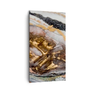 Canvastavla - Bild på duk - Jordens element - 45x80 cm