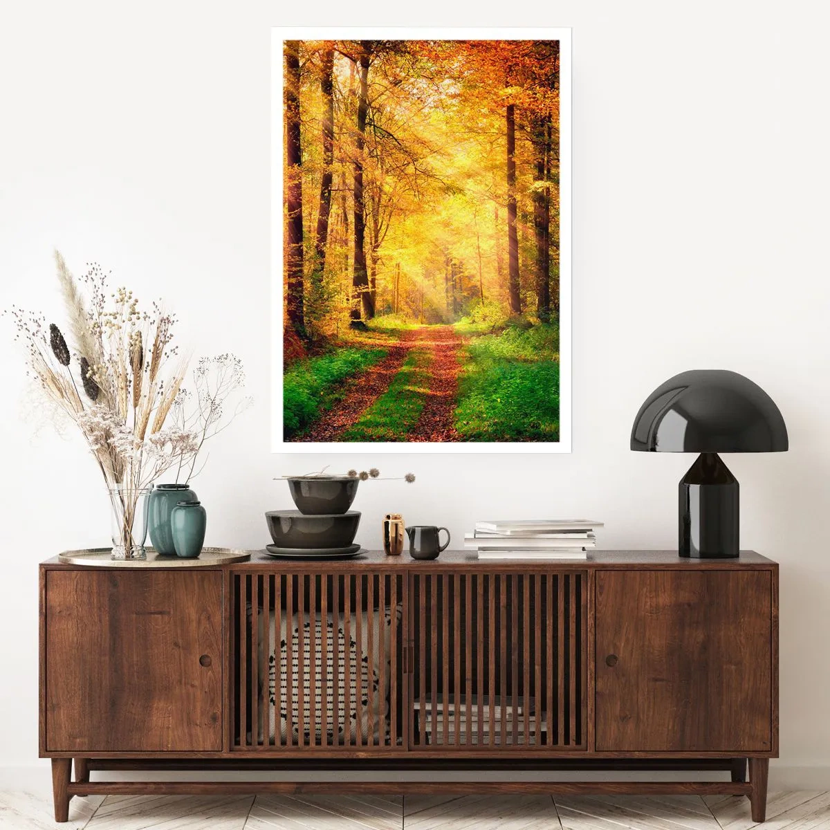 Affisch - Skogsguld tystnad - 70x100 cm