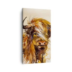 Canvastavla - Bild på duk - Jägarens dröm - 45x80 cm