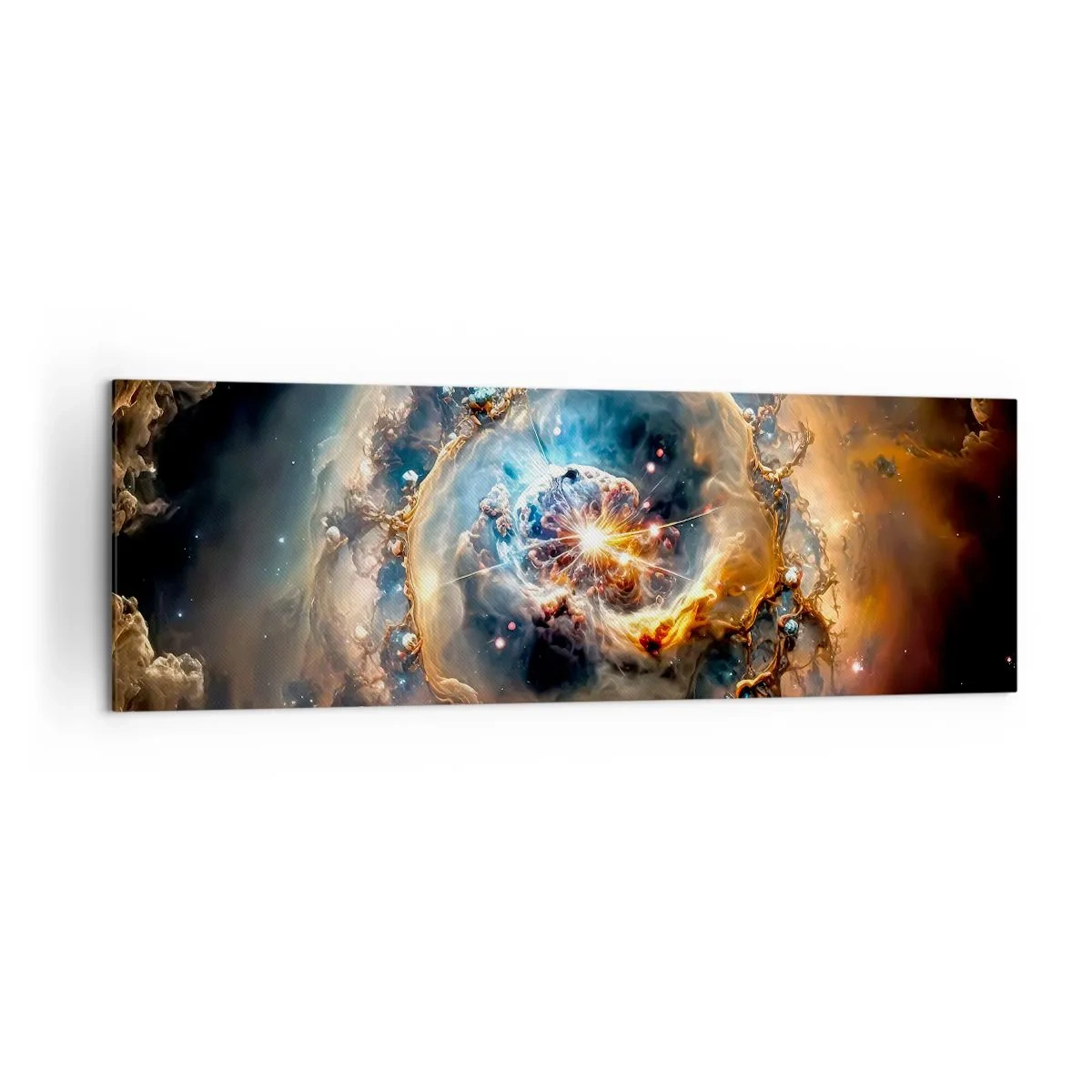 Canvastavla - Bild på duk - Början - 160x50 cm