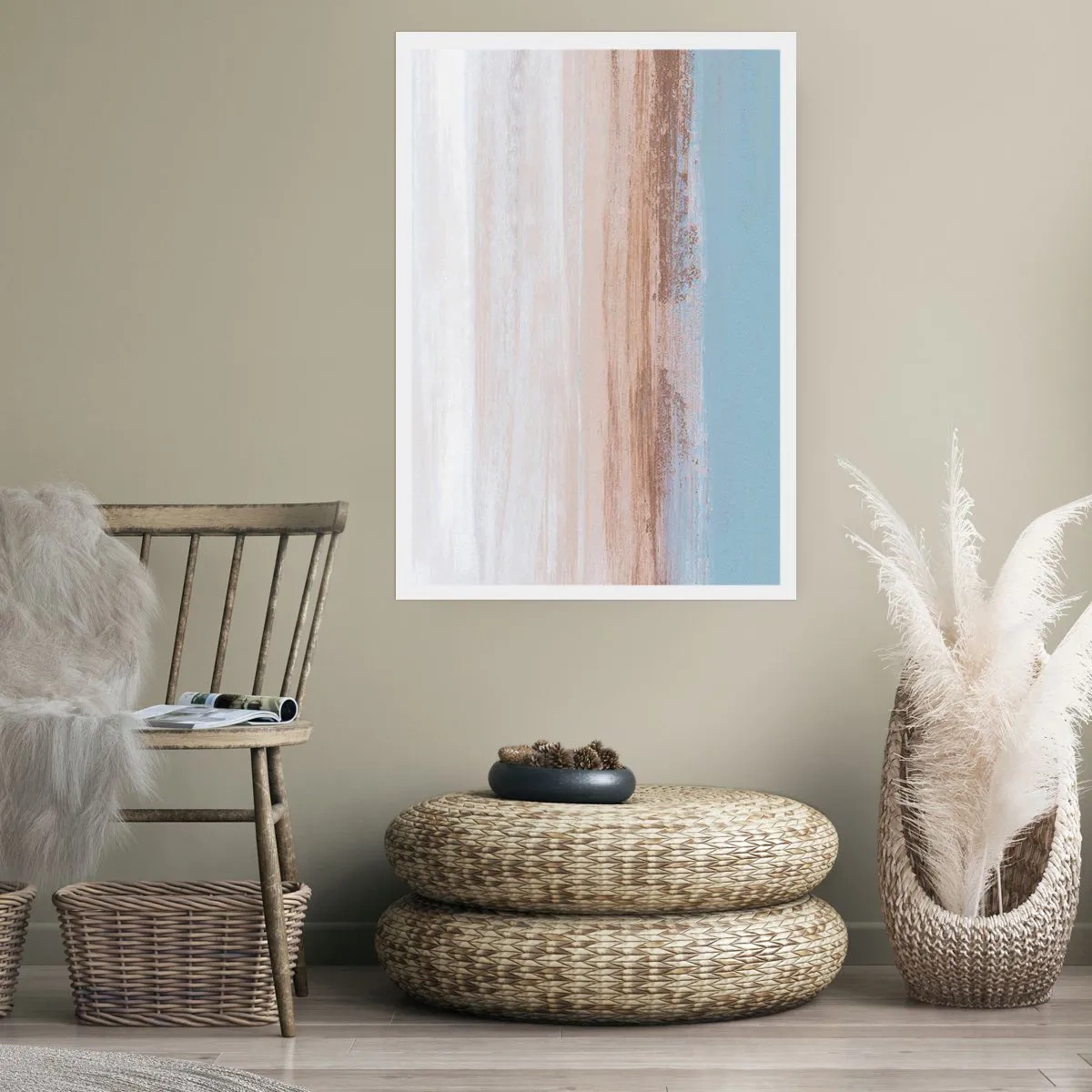 Affisch - Tvetydigt landskap - 61x91 cm