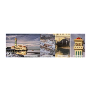 Provbit av fototapet Premium Canvas - Naturens tempel - Arkitektur, Malaysia, Landskap - 100x30 cm