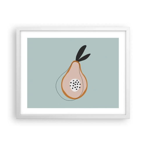 Affisch i vit ram - Att tränga in i sakens natur - 50x40 cm