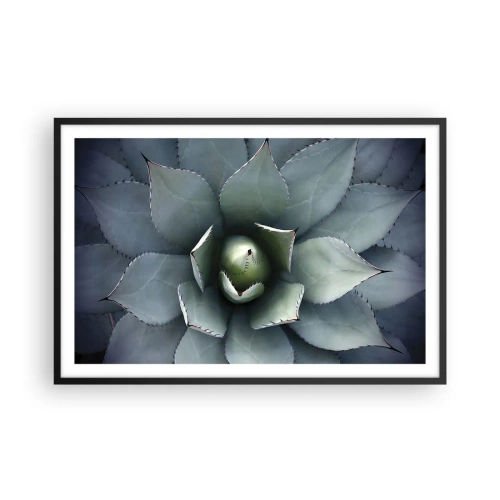 Affisch i svart ram - Lockar och varnar - 91x61 cm