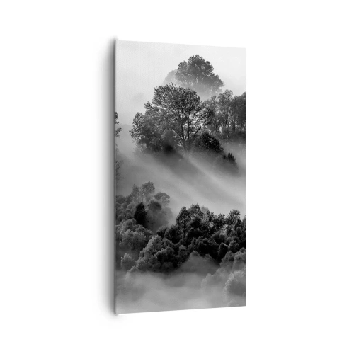 Canvastavla - Bild på duk - Stiger ur sömnen - 65x120 cm