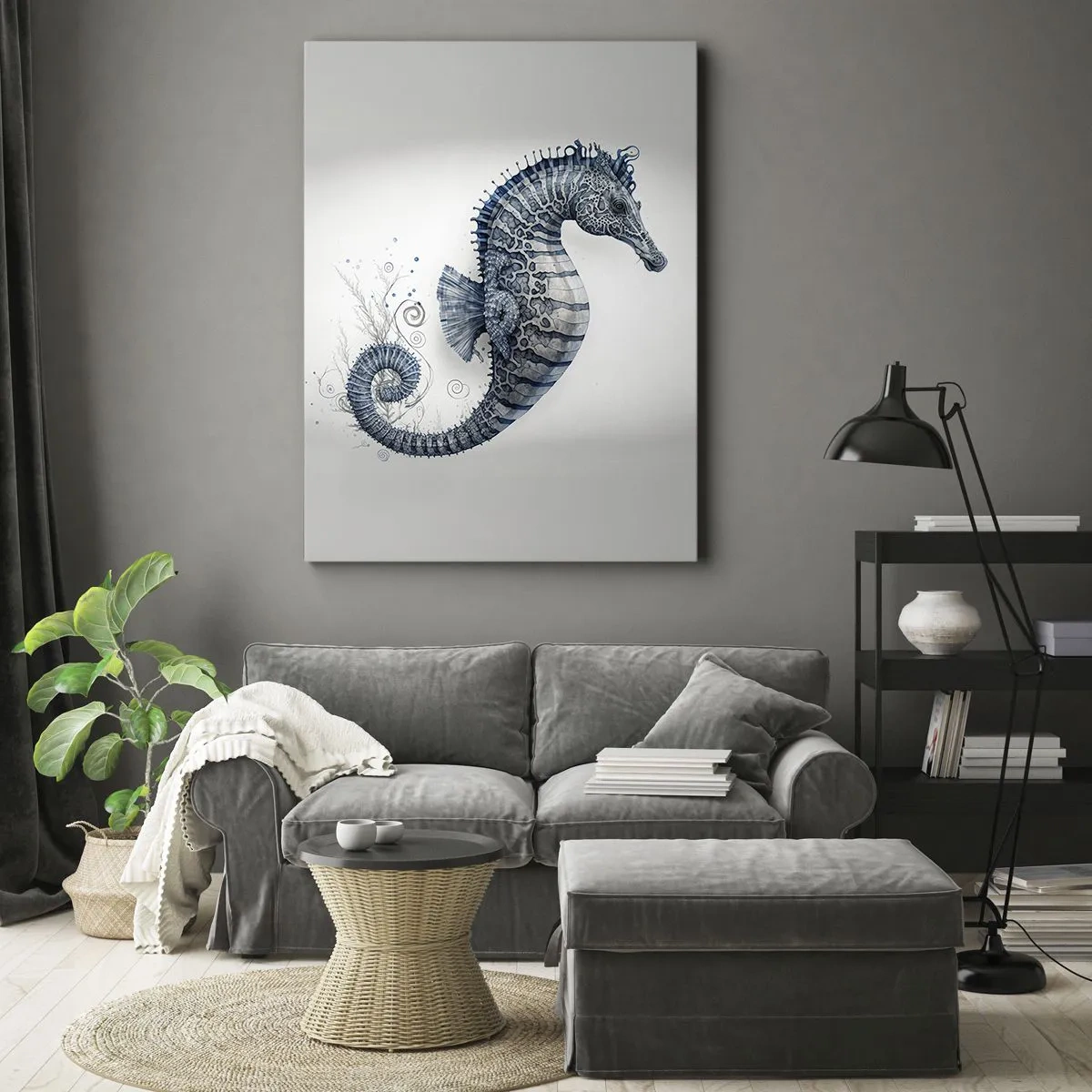 Canvastavla - Bild på duk - Ett subtilt skämt från naturen - 70x100 cm
