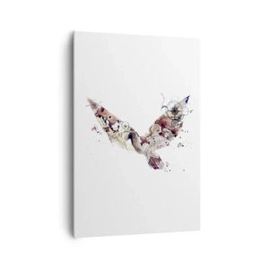 Canvastavla - Bild på duk - Luftburen vandrare - 70x100 cm