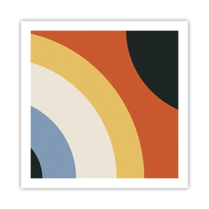 Affisch - Mot varandra - 60x60 cm