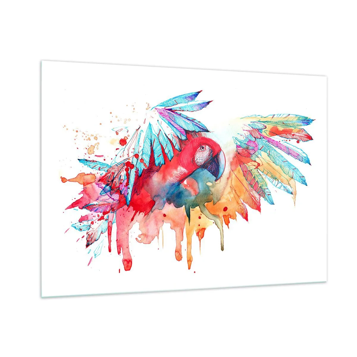 Glastavla - Bild på glas - . - 100x70 cm