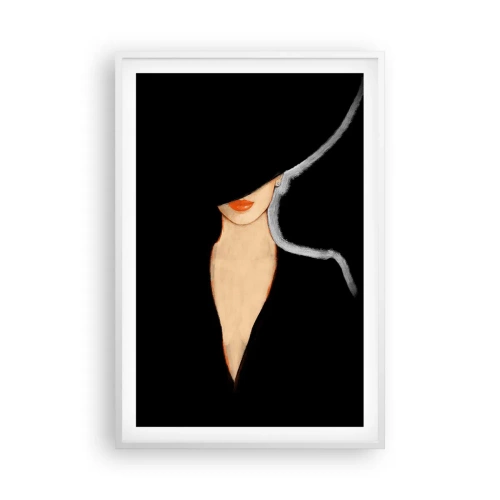 Affisch i vit ram - Elegans och stil - 61x91 cm