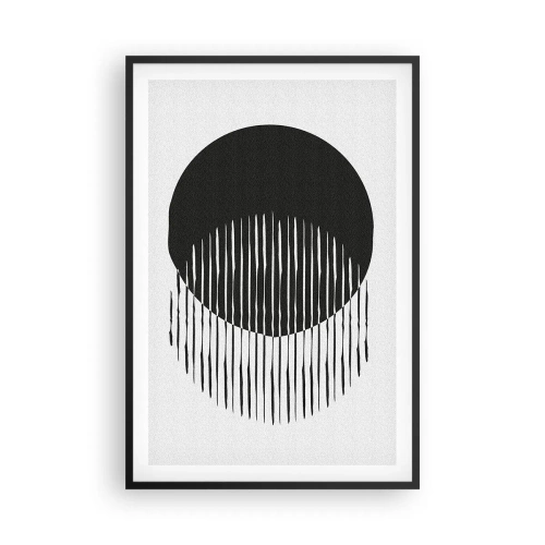 Affisch i svart ram - Hans alter ego - 61x91 cm