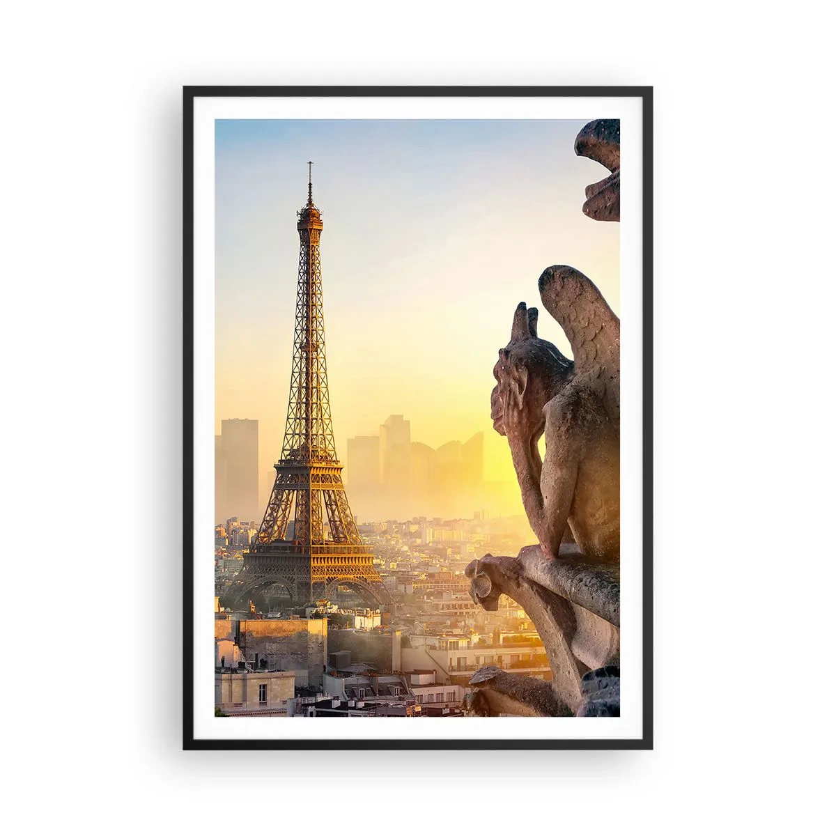 Affisch i svart ram - En hel del har ändrats… - 70x100 cm