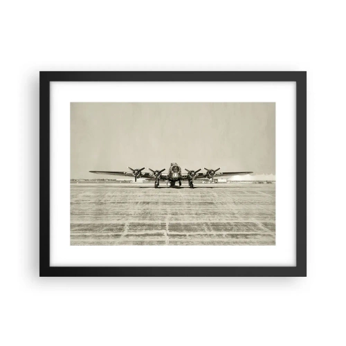 Affisch i svart ram - Redo som vanligt - 40x30 cm