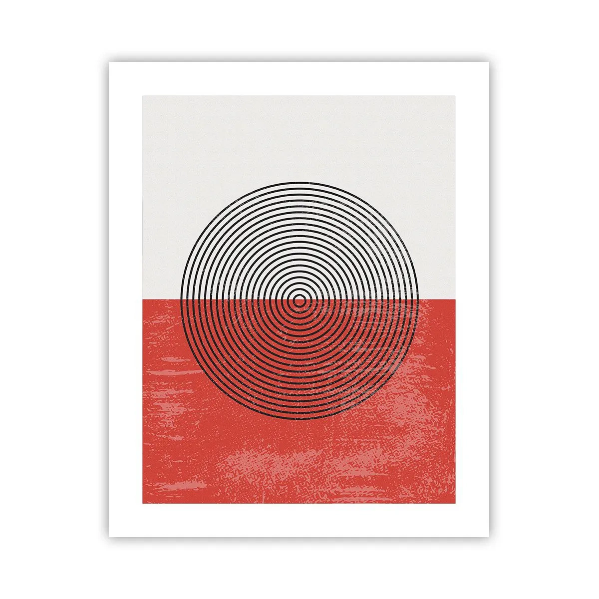 Affisch - Mitt i prick - 40x50 cm