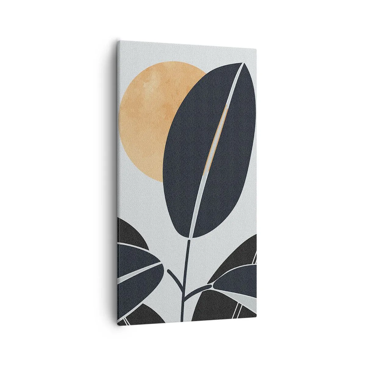 Canvastavla - Bild på duk - Het sommardag - 55x100 cm