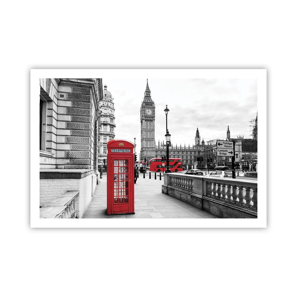 Affisch - London utan tvekan - 91x61 cm