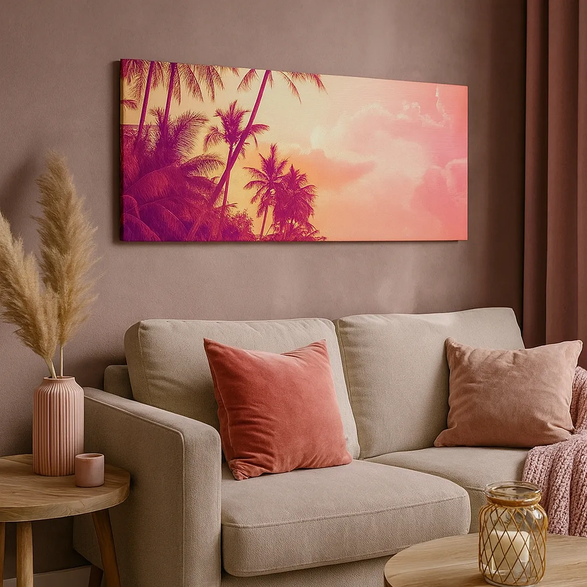 Canvastavla - Bild på duk - Du måste välja - 30x30 cm