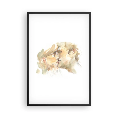 Affisch i svart ram - Upphittad hälft? - 61x91 cm