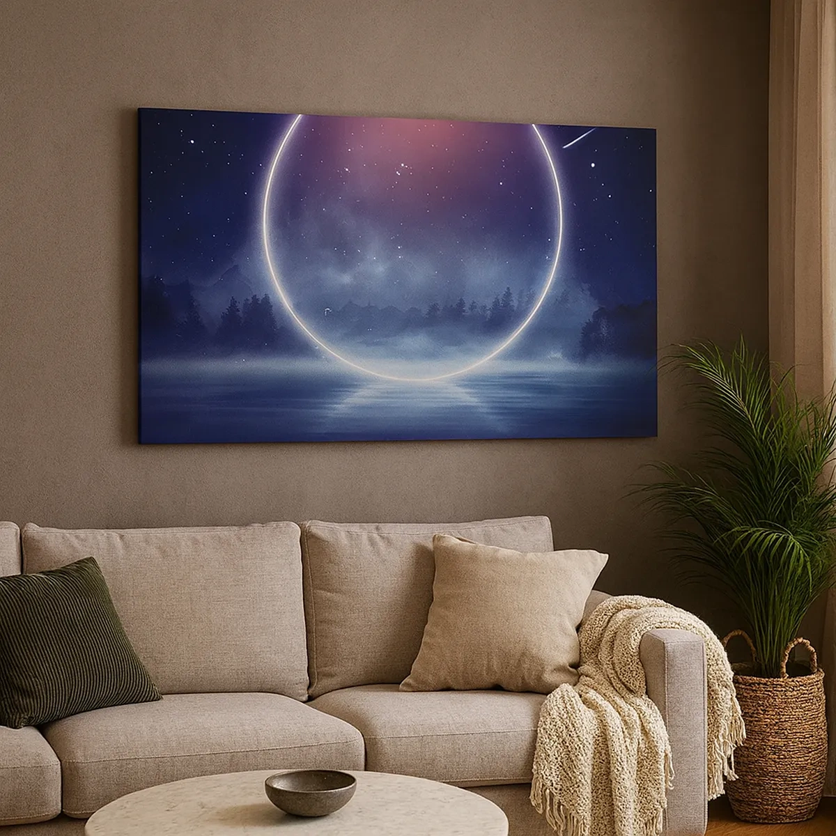 Canvastavla - Bild på duk - De finns redan här... - 30x30 cm