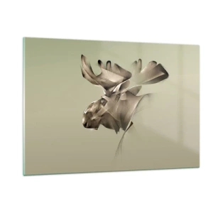 Glastavla - Bild på glas - Lugnets kraft - 120x80 cm