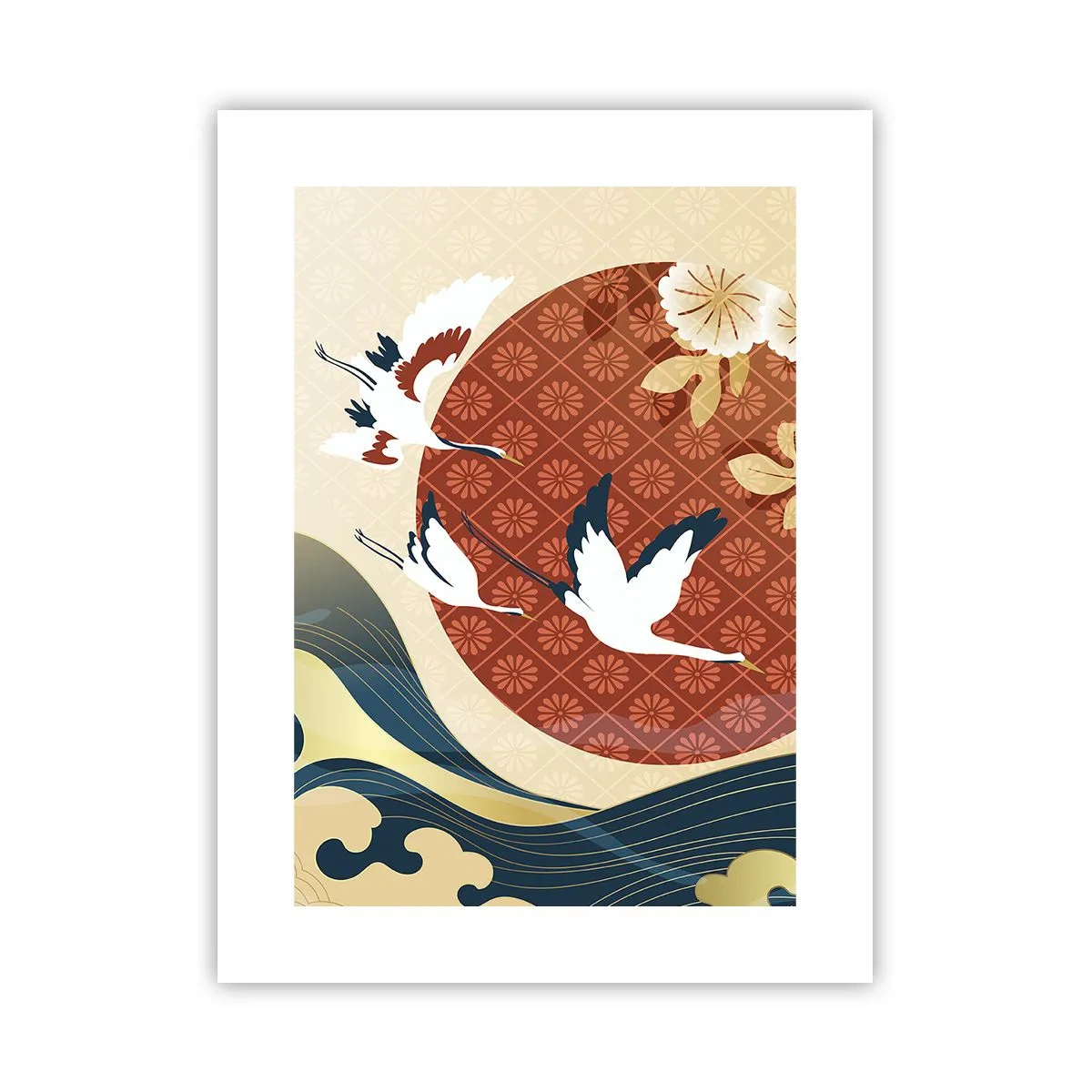 Affisch - Japansk saga - 30x40 cm