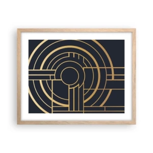 Affisch i ram av ljusek - Sakernas gång - 50x40 cm