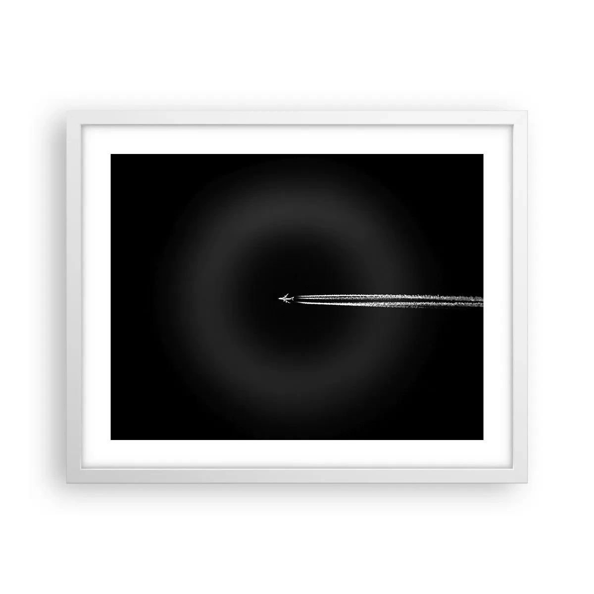 Affisch i vit ram - I en annan dimension - 50x40 cm