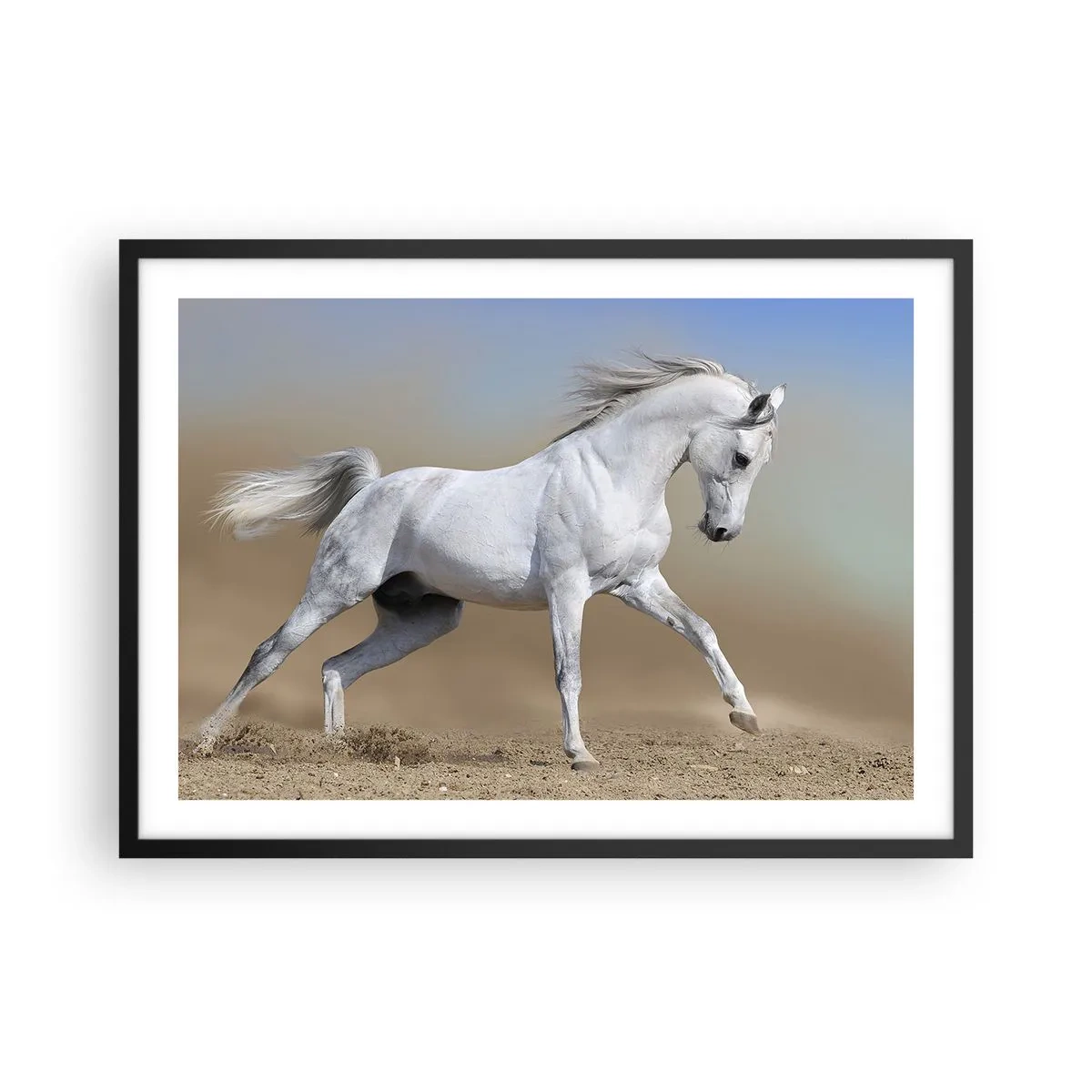 Affisch i svart ram - Den vackraste arabiska sagan - 70x50 cm