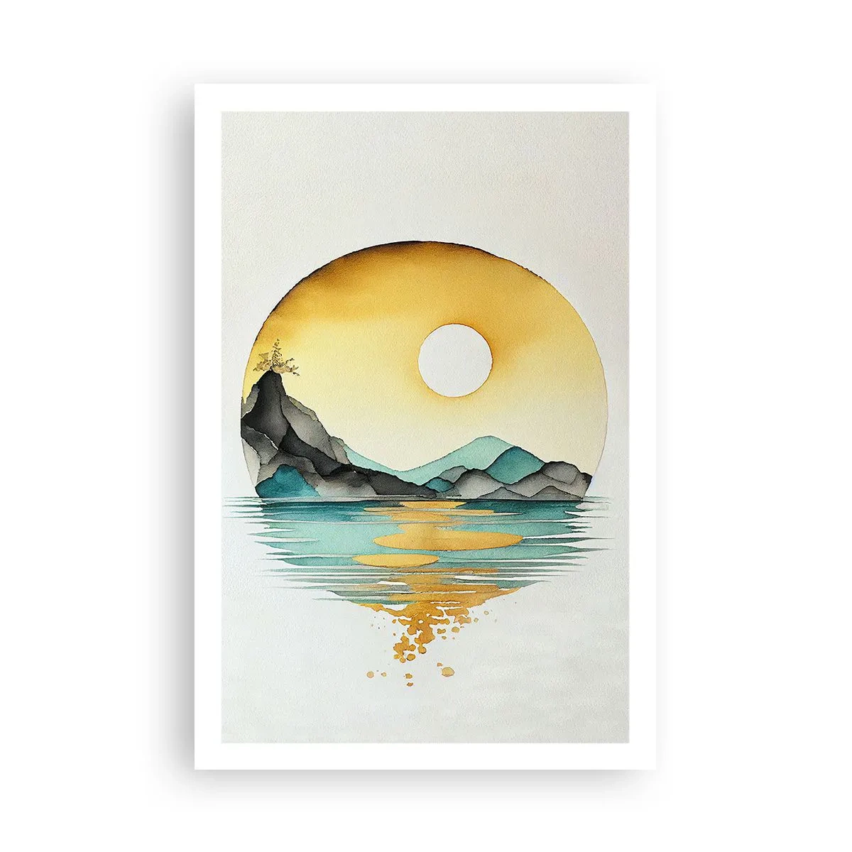 Affisch - I en cirkel av skönhet - 61x91 cm