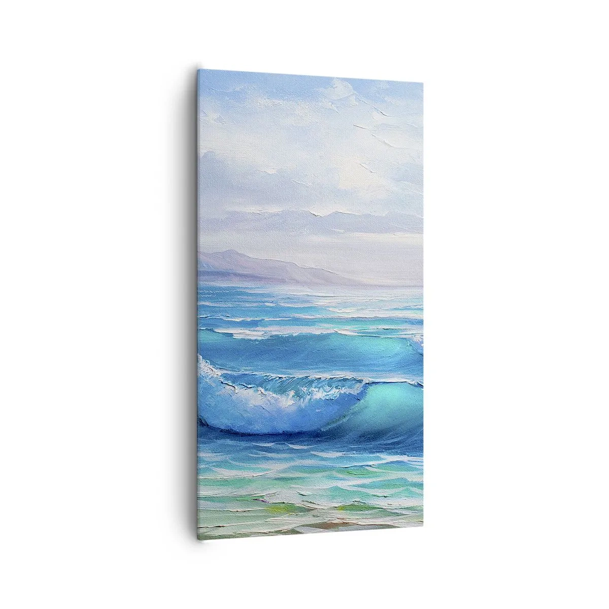 Canvastavla - Bild på duk - Stillande - 65x120 cm