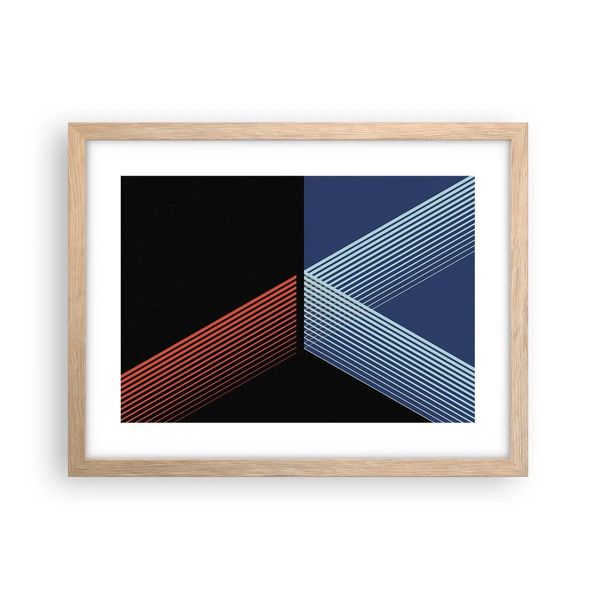 Affisch i ram av ljusek - Enkel historia - 40x30 cm