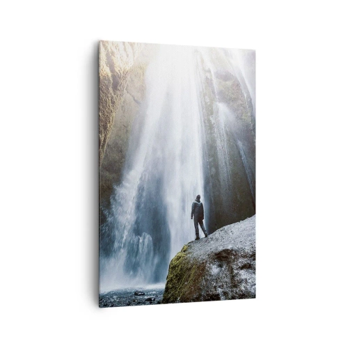 Canvastavla - Bild på duk - Proportioner återställs - 80x120 cm