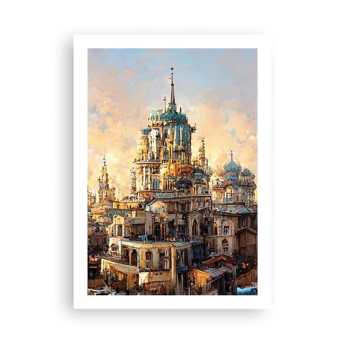Affisch - Städernas stad - 50x70 cm