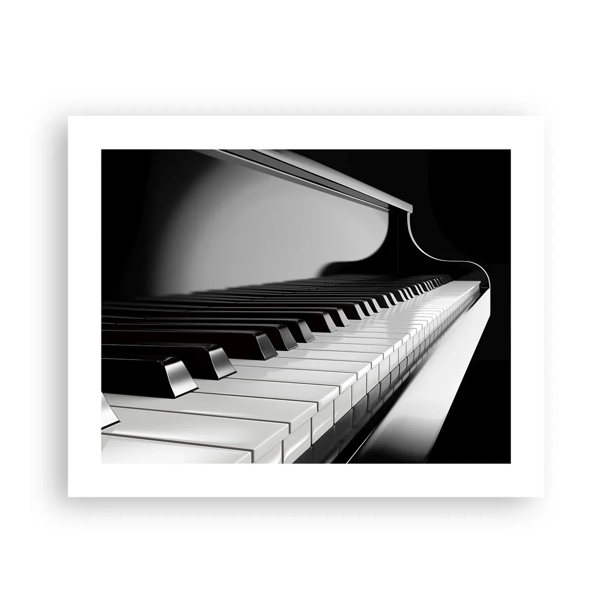 Affisch - Harmoni av former och färger - 50x40 cm