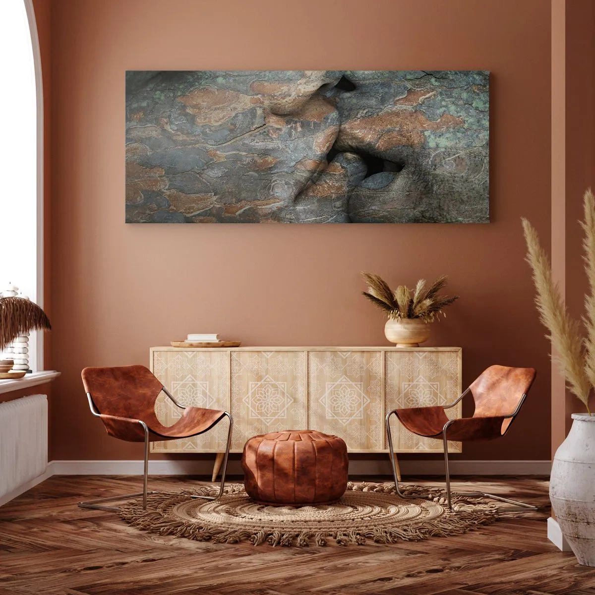 Canvastavla - Bild på duk - Alltid tillsammans - 100x40 cm